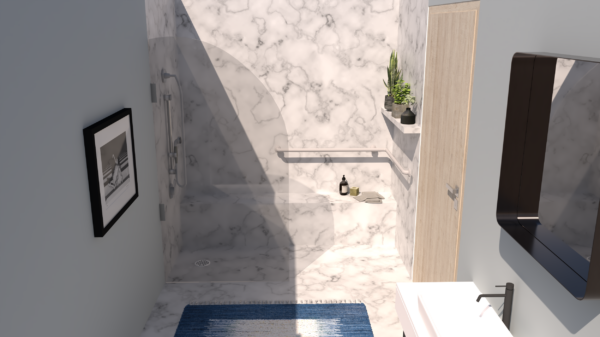 2566 Four Unit One Story Plan