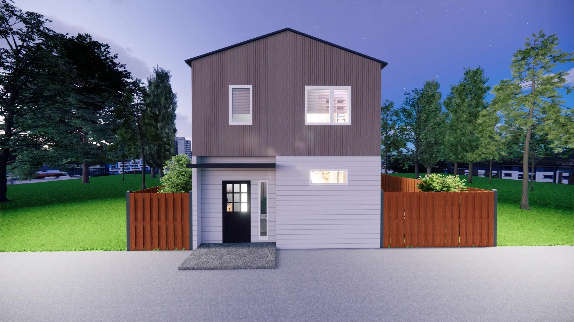 The Greystone Plan home rendering